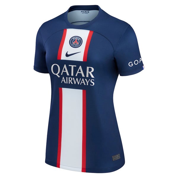 Camiseta Paris Saint Germain Mujer 2022/23 Azul